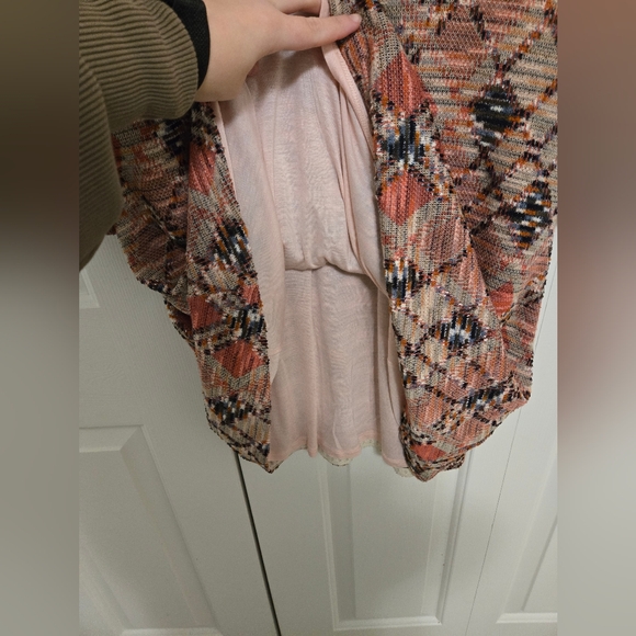 Maeve Anthropologie Erina Bohemian Bell Sleeve Knit Fit And Flare Dress Size M - Picture 5 of 9